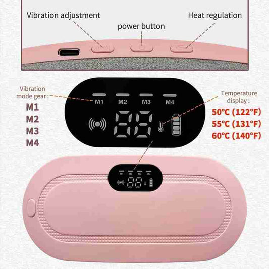 MENSTRUAL "RELIEF" HEATING PAD-Portable & Wireless